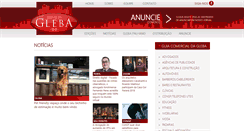 Desktop Screenshot of jornaldagleba.com.br